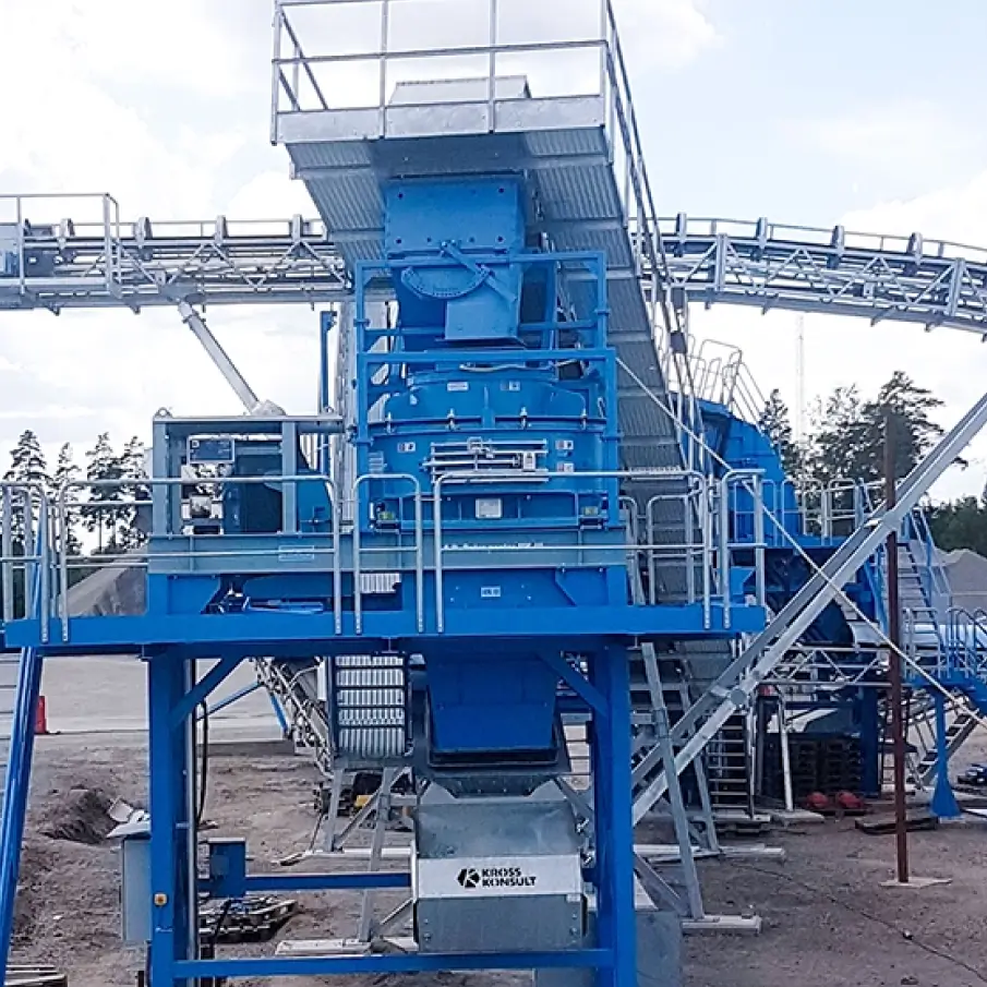 En VSI-kross utomhus